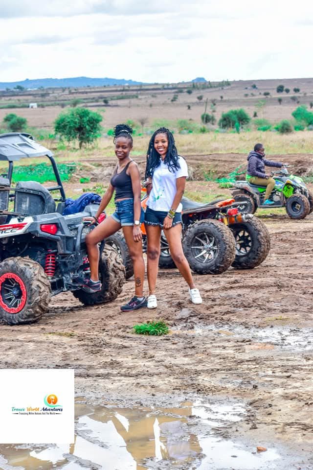Quad biking near Naivasha